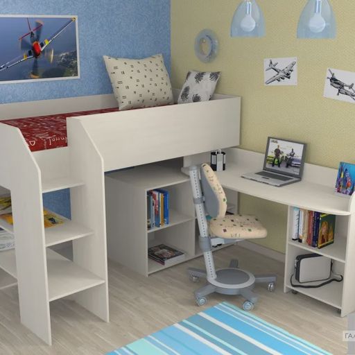 Кровать-чердак «Теремок-2»